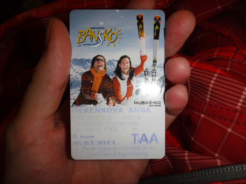 ski pass bansko