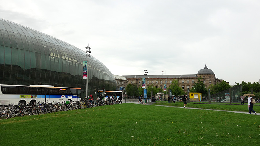 вокзал Страсбург