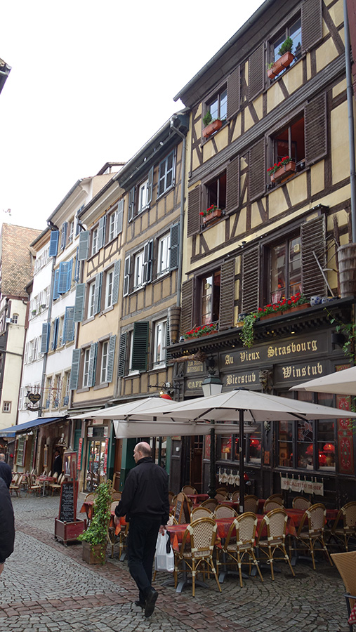 ресторанная улица Страсбург