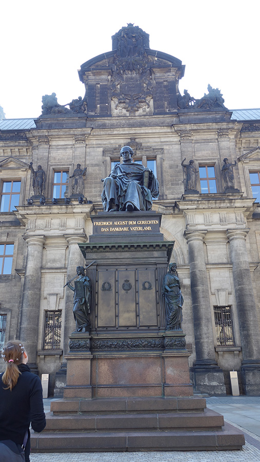 памятники Дрезден