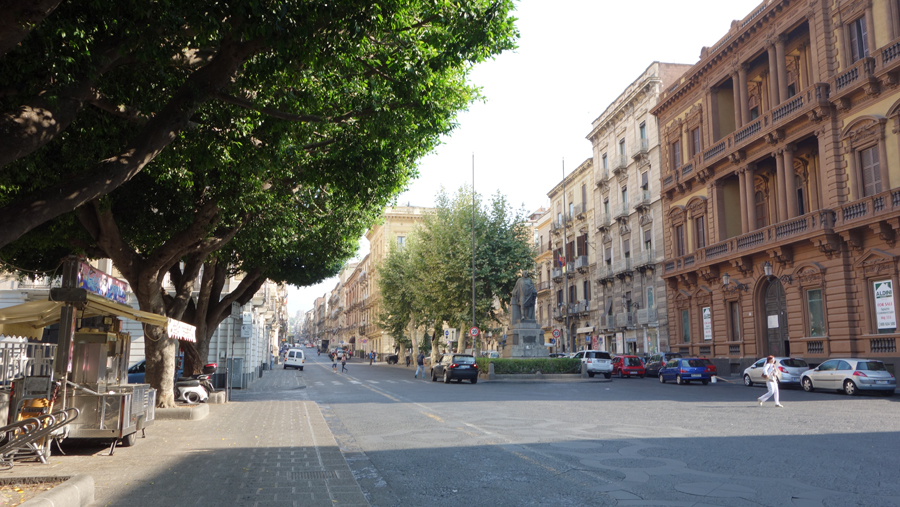 улицы Катании