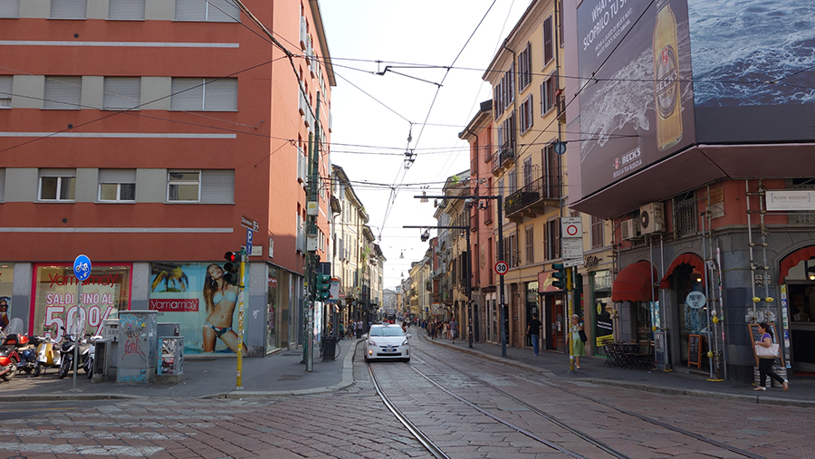 улицы Милана