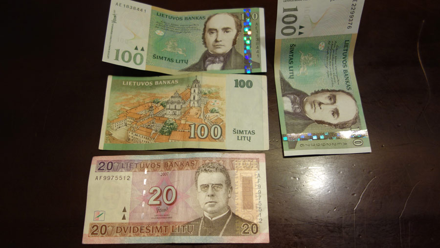 деньги в Литве