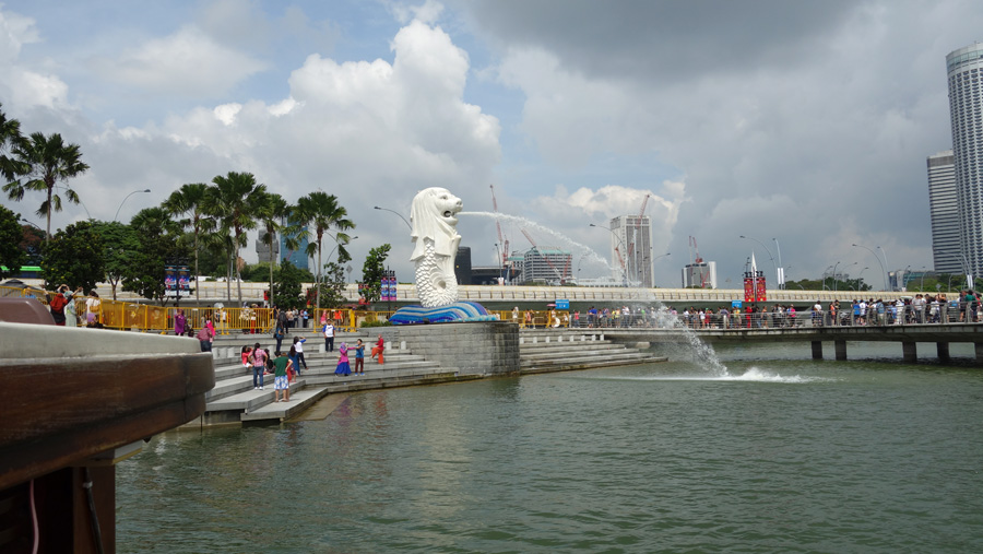 tiger fountain singapore