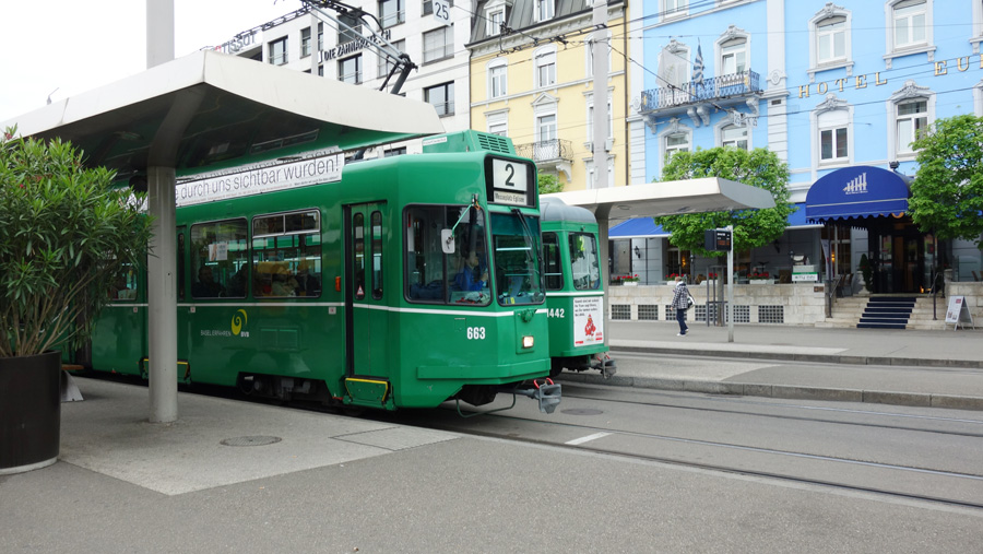 трамвай в Базеле