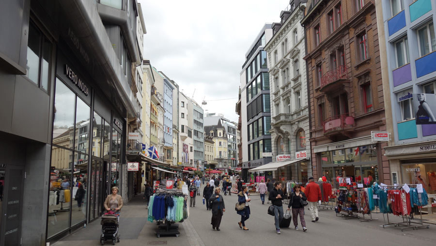 shoping in Basel