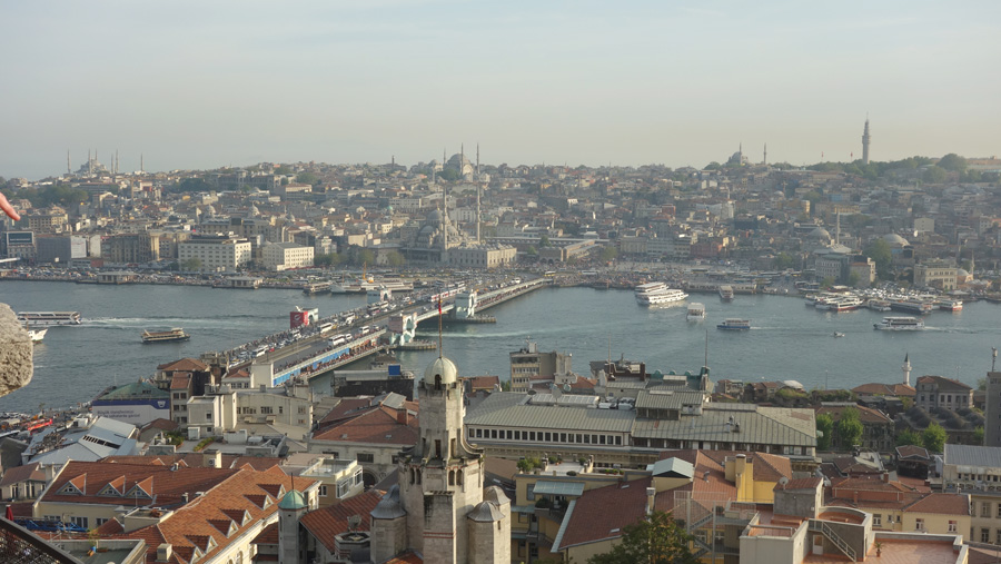 вид на Стамбул