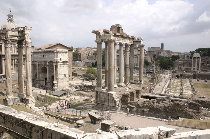 Древний город в Риме
