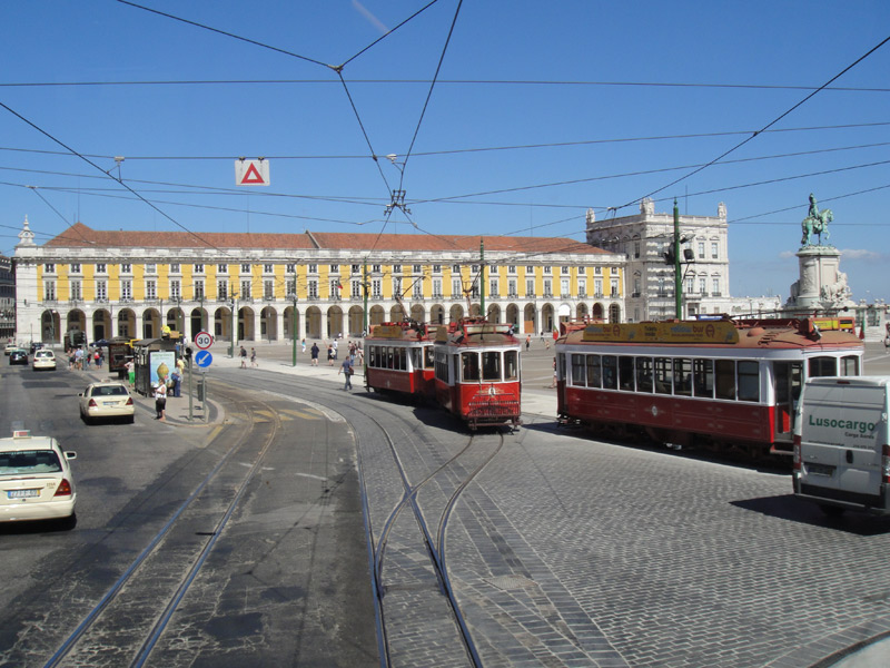трамваи в лиссабоне