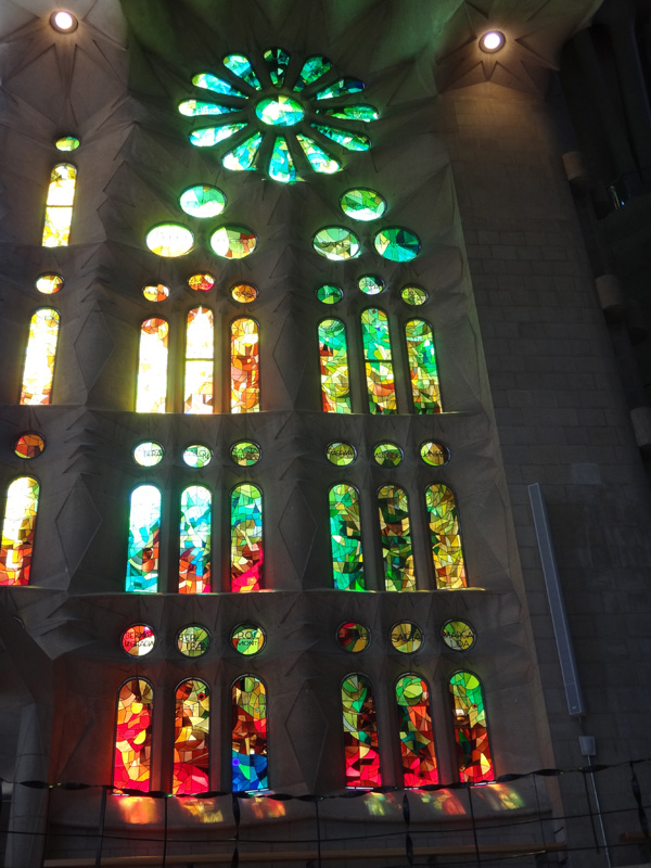 витражи sagrada familia