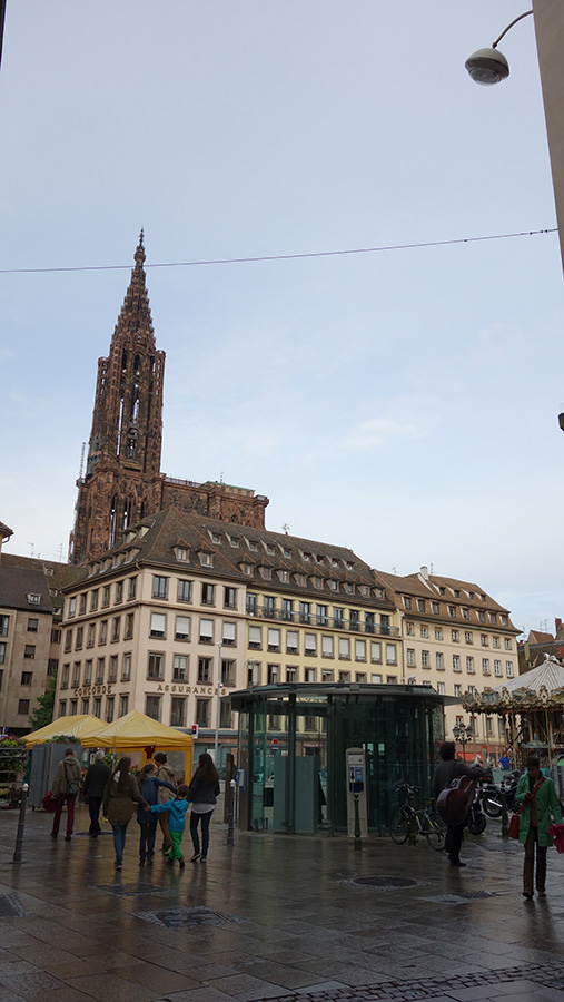 площадь Гутенберга Страсбург
