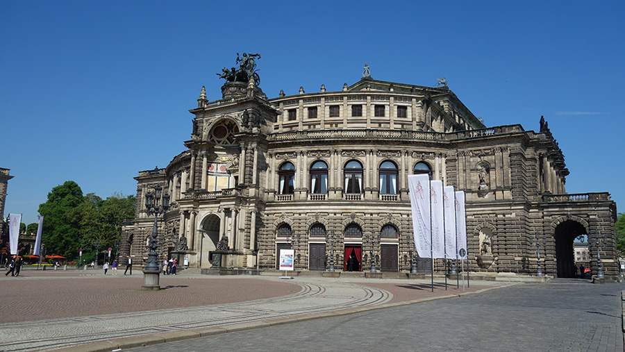 оперный театр Дрезден