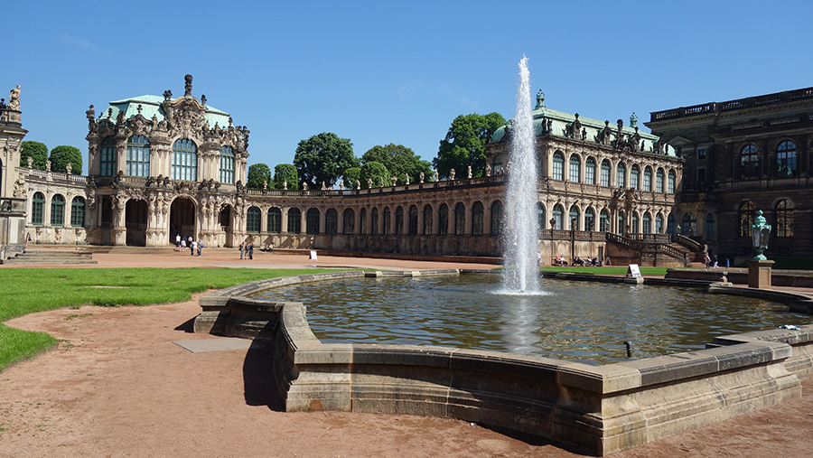 фонтан Дрезден