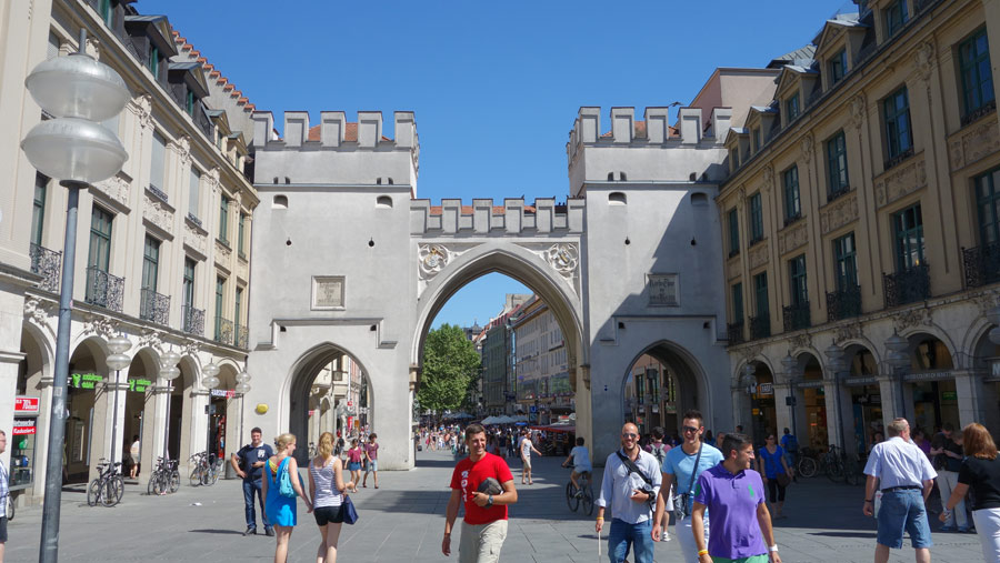 Marienplatz Мюнхен