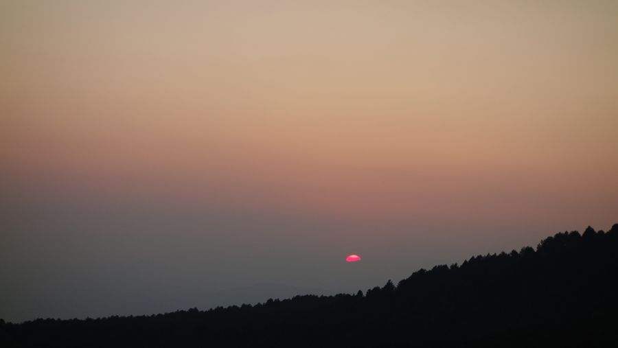 закат солнца на Сицилии фото