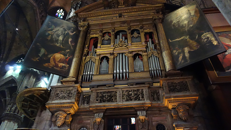 орган в Миланском соборе