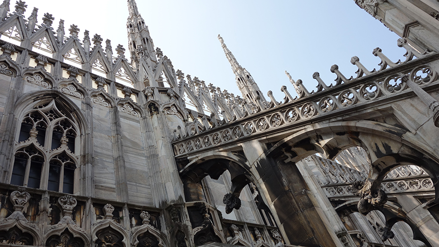 готическая архитектура Милана