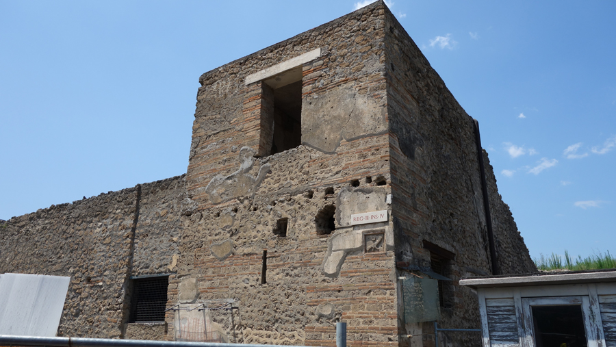здания в Помпеях