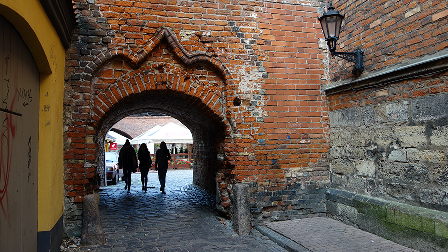 переулки в Риге