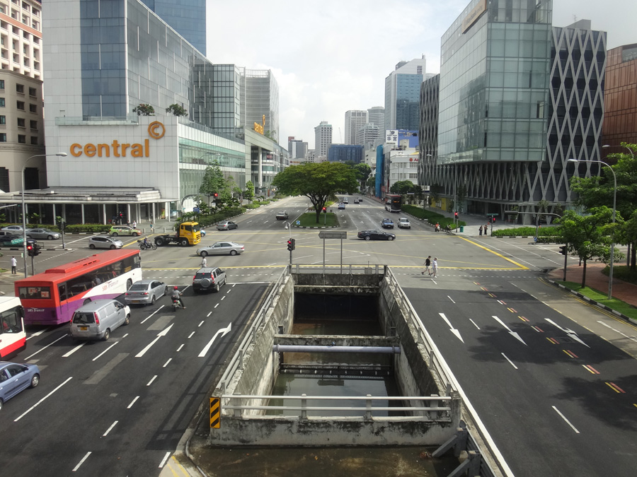 дороги в сингапуре