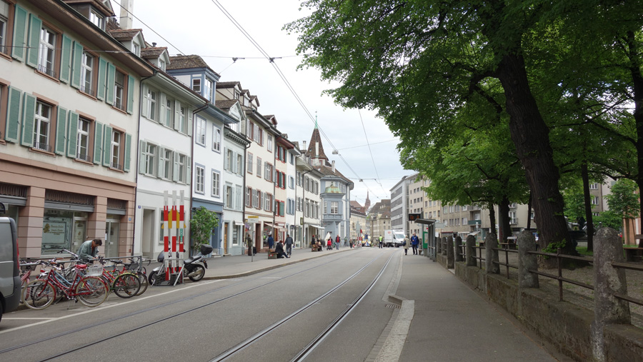 Швейцария улицы города