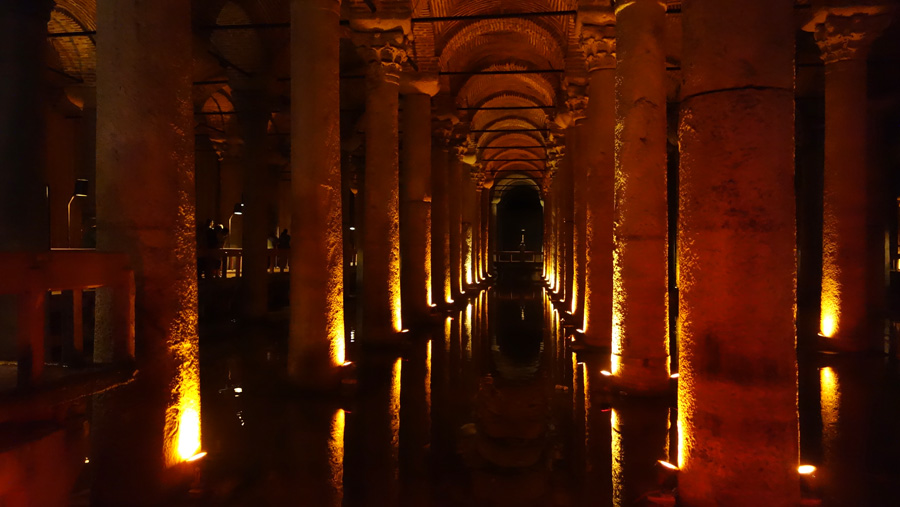 подземное водохранилище Стамбул